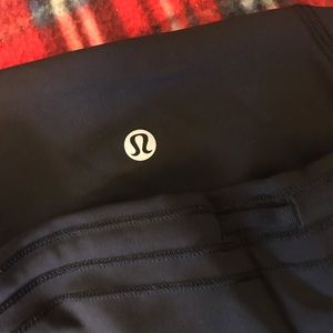NWOT Lululemon Black Train Times Leggings Size 8